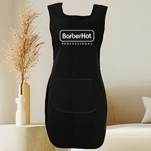 TEMU 전문 미용실 작업복, 헤어 미용실용 클립이 있는 앞치마, 헤어 커팅, 염색, 애완 동물 미용, 네일 미용실 및 가정용으로 적합