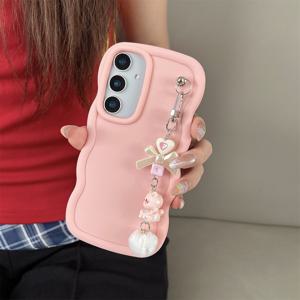 TEMU 휴대폰용 고양이 테마 보호 케이스, 손잡이가 달린 휴대폰 케이스, 3D 휴대폰 케이스, 아름다운 디자인, 삼성 모델 S25 플러스, S24 울트라, S23 FE, S22 및