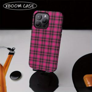 TEMU 아이폰 16 PM, 15 Pro Max, 11 Pro, 12 Mini, 13 Plus, 7/8 SE, XS, XR, 2-In-1 거울 마감을 위한 매그네티아 플레드 폰 케이스.