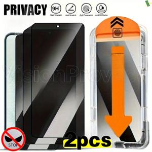 TEMU 삼성 갤럭시 S22+5G/S22 5G/S21FE 5G/S21+5G/S23/S23+/S23FE/S24/S24 Plus/S24 Ultra/S24 FE/S25 Ultra/S25 Plus/S25/S25 Edge 시리즈에 적합, 2개입 사생활 보호 강화 유리 액정 보호 필름 - 보이지 않는 사생활 보호 스크린 프로텍터, 9H 경도