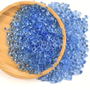 TEMU 파란색, 빨간색, 초록색, 그리고 검은색의 작은 불규칙한 유리 조각. 80G, 170G, 260G 사이즈로 제공되며, 수족관 모래, 정원 장식, 꽃병 채우기, 물고기 또는 거북이 탱크 향상에 적합합니다.