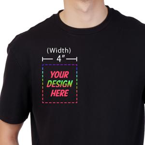 TEMU 맞춤형 다리미 전사 패치 아플리케 스티커 4인치 X 4인치 로고 개인 맞춤 티셔츠 앞면 로고 슬리브 배지 다리미 데칼 열전사 스티커 DIY 빨 수 있는 의류 DTF 열전사