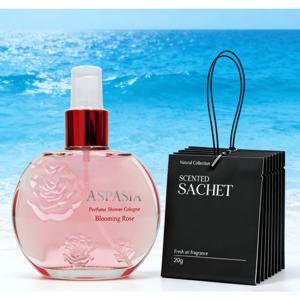 TEMU 향수+방향주머니 2종 세트 위체향淡香 자연스러운 느낌 옷장/휴대 오래 지속 남녀 공용