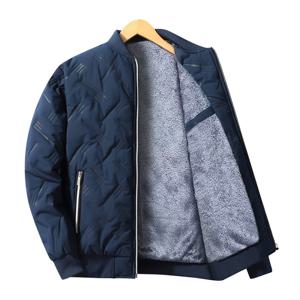 TEMU 남성용 겨울 플러시 안감 두꺼운 패딩 코트, 야구 칼라 보온 패딩 코트, 패셔너블한 캐주얼 방한 재킷, 남성용 패딩 코트