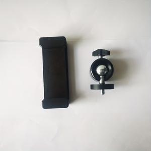 TEMU 메탈 짐벌 휴대폰 스탠드 삼각대 추가, 휴대폰 삼각대 마운트 어댑터 + 360도 회전 미니 삼각대 볼 헤드 (1/4