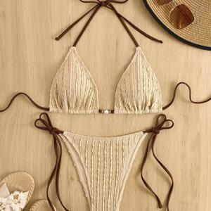 TEMU 스타일리시 비키니 세트