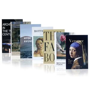 TEMU 7개 세트 북유럽 스타일 라이트 럭셔리 인조 시뮬레이션 책 실내 소프트 장식 책 카페 호텔 가족 섬세한 책 장식품 스튜디오 사진 소품 모델 책