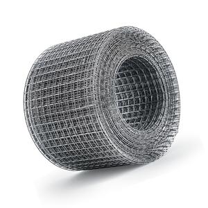 TEMU 1롤 아연 도금 용접 금속 와이어 메쉬 - 4인치 x 16.4피트, DIY 동물 장벽, 정원 울타리 및 수제 프로젝트용 내구성 하드웨어 메쉬, 부식 저항을 위한 핫딥스 아연 도금 마감, 건축용 메쉬 | 롤드 와이어 디자인 | 내구적인 구조, 아연도금 와이어 메쉬