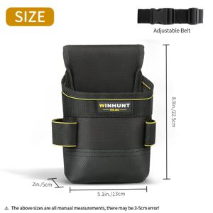 TEMU 남성용 도구 벨트, 도구 포켓, 도구 벨트, 전기 기술자 및 기계 기술자용 휴대용 및 내구성이 뛰어난 옥스포드 천 가방 - 전기 기술자 도구