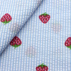 TEMU 50x150cm 19.68*59인치 딸기 프린트 폴리에스터 원단, DIY 공예용 재료, 퀼트, 베개 만들기, 선물 포장, 홈 데코용, 경쾌한 디자인의 내구성 있는 원단, DIY 지갑 만들기