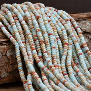 TEMU 167-170개 4*2mm 천연석 스페이서 비즈 쇼우산석 산술구리 비즈, 목걸이, 팔찌 및 귀걸이 제작용 주얼리 제작 보충재