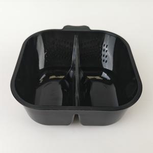 TEMU 새로운 더블 격자 파티션 오일 볼, 살롱 특수 대형 염색 볼, 헤어 살롱 염색 크림/마스크 역할 겸용 도구, 두꺼운 PP 더블 격자 염색 볼, 헤어 살롱 믹싱 크림 특수 볼, 더블 격자 핸들 염색 볼