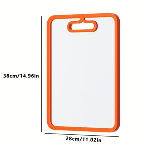 TEMU 양면 사용 가능한 강화 유리 도마, 반죽, 야채 다지기, 과일 슬라이싱에 적합. 이상적인 선물 선택