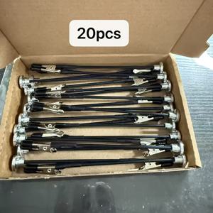 TEMU 10개입, 20개입 자석 베이스 유연한 모델 컬러링 클립 | 모형 컬러링용 악어 클립, 스프레이 건 브러시 홀더, 유연한 철제 클램프