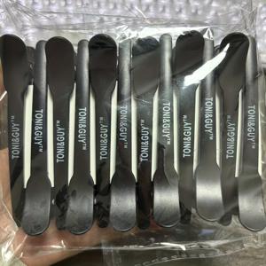 TEMU 12개 검정 악어 클립 | 스타일링, 미용, 염색을 위한 튼튼한 플라스틱 | 모든 헤어 타입에 적합 | 가정 및 살롱 사용에 이상적