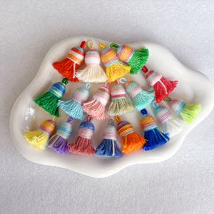 TEMU 태슬 귀걸이, 팔찌 & 펜던트 20개 세트 - 가벼운 폴리에스터 DIY 주얼리 만들기 재료, 웨딩, 페스티벌, 파티 장식용 - 액세서리 (전기 필요 없음) - 20개 컬러 믹스