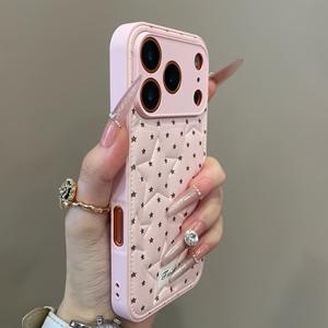 TEMU 휴대폰 케이스 - 귀여운 3D 패턴 인조 가죽 휴대폰 케이스, 아이폰 11부터 17 Pro Max, Plus, Air 호환. 트렌디하고 스타일리시한 모바일 액세서리로, 내구성이 뛰어난 이 커버는 테크 매니아와 패션 애호가 모두에게 완벽합니다.