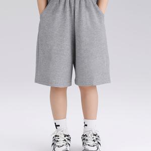 TEMU 2026 신상 여아용 여름 패션 반바지, 중고령 여아를 위한 야외 활동에 완벽한 바지