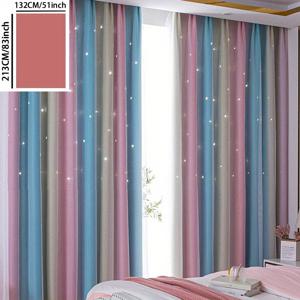 TEMU 1개 회색 파우더 별 실, 천막형