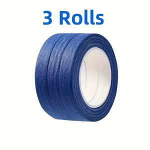 TEMU 3롤 컬러 마스킹 테이프, 고접착 스프레이 페인트, 마스킹 테이프