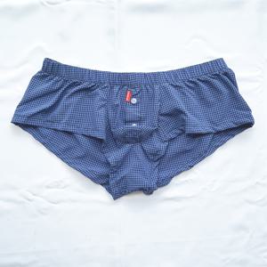 TEMU 남성용 버튼 플라이 복서 브리프, 로우라이즈 패셔너블 캐주얼 속옷, 가셔트 파우치, 내부 포켓 파우치 포함, 수면 팬츠, 라운지팬츠, 편안하고 통기성 좋은