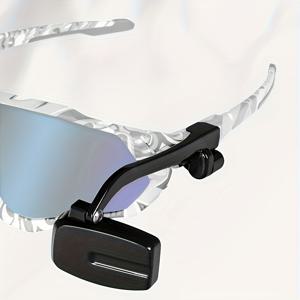 TEMU 사이클링 자전거 사이클링 안경 후방 거울 미니 헬멧 반사판 다각도 조절 가능