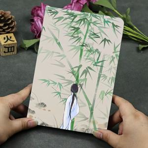 TEMU A5 일본-중국 레트로 하드커버 저널 - 112페이지 무지 노트북, 매트 필기 용지, 컴팩트 여행 다이어리 & 스케치북, 우아한 동양 커버, 캘리그라피, 로깅, 스케치용 (휴대용)