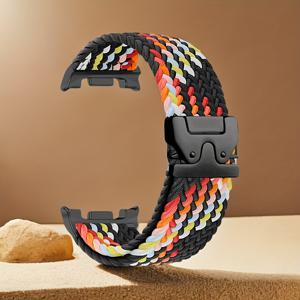 TEMU 이 스트랩은 삼성의 최신 시계 모델과 호환되며, 40mm 및 44mm 사이즈의 Galaxy Watch8, Galaxy Watch8 Classic 46mm도 포함됩니다. 나일론 브레이드 디자인과 조절 가능한 버클과 C가 특징입니다.