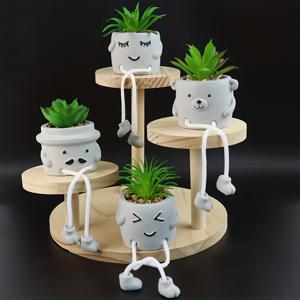 TEMU 4개 세트 인공 매달린 인조식물 - 화분과 매달린 꽃병 스템, 실내/야외 웨딩, 홈, 오피스 장식용 리얼한 플라스틱 그린리 - 관리가 쉬운 크리스마스 & 연중 장식