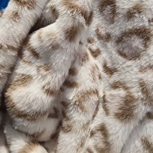 TEMU 2025 신상 빈티지 인조 토끼털 단면 인조 프린트 원단, 두껍고 부드러운 넓은 폭 48cm*160cm 폴리에스터 소재, 의류, 신발, 모자, 홈 텍스타일, DIY 공예용 원단. 참고: 1. 수작업 절단 시 2cm-3cm 오차가 있을 수 있음. 2