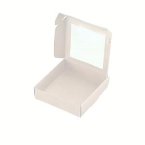 TEMU 그녀/남자를 위한 선물 25개 창문 선물 상자 - 브라운, 블랙, 화이트 사각 크라프트 종이, - 2.36X2.36X1.18인치, 3.15X3.15X1.18인치, 4.13X4.13X1.18인치, 4.92X4.92X1.38인치 창문 디자인, 수제 비누, 주얼리 등에 적합