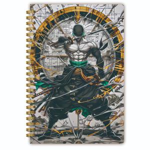 TEMU 1개 복잡한 기계 예술 테마 스파이럴 노트북|사이즈 5.5x8.3인치|가로줄 포함|학교|사무실|팬|공부 노트|대학 계획 다이어리|친구를 위한 특별한 선물