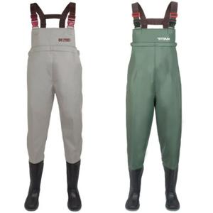 TEMU 갯벌 해루질 낚시 전신 가슴장화 장화 고급형,카키,240