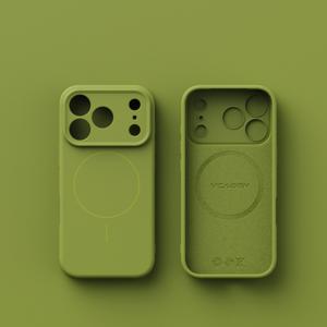 TEMU 휴대폰 케이스 - 아이폰 17 에어 프로 맥스 플러스용 정품 리퀴드 마그네틱 무선 충전 케이스, 무광 엔드, 호환 디자인, 스타일, 모던 액세서리, 유연한 소재, 테크 애호가 및 아이폰 사용자에게 이상적