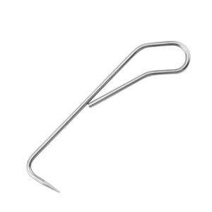 TEMU 1개 헤비듀티 스테인리스 스틸 원형 흙 풀기 도구 (팁 & 풀기 후크 포함) - 분재, 제초, 분갈이, 심기, 뿌리 관리에 적합 - 가정용 화분, 정원, 잔디용 가드닝 도구 - 취미 및 전문가용