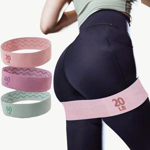 TEMU 힙과 허벅지 운동을 향상시키기 위해 설계된 저항 밴드 3종 세트, 요가 및 헬스장 운동에 적합, 코어 근력 강화 및 전신 피트니스 촉진