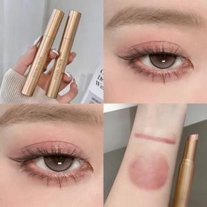 TEMU 아이섀도우 그라데이션이 예쁜 글리터 아이섀도우 스틱 워터프루프 아이섀도우 스틱 하이라이터 여행용 화장품 선물