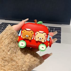 TEMU Apple Car에 맞춘 맞춤형 Airpodspro/Pro2 이어폰 케이스 Airpods1/2 제3세대 제4세대 이어폰 보호 커버