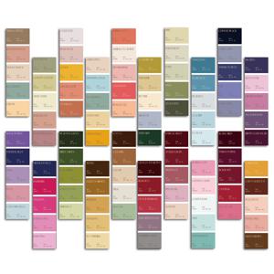 TEMU 20개 팬톤 스타일 색상 스케치 북마크 | 감성적인 그라데이션 컬러 팔레트 북 마커, , , 책 애호가 및 문구류 매니아를 위한 독서 보조 및 색상 참조 카드, 종이 재질