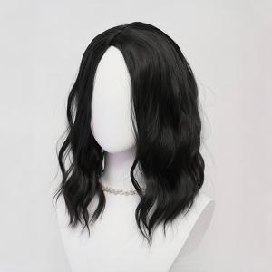 TEMU 남성용 미디엄 레인지 소프트 브라운 가발, 스타일리시한 레트로룩, 카니발, 성 패트릭 데이, 신학기 행사, 코스튬, 발렌타인데이, 코스프레, 파티, 무대 공연, 뮤직 페스티벌, 결혼식 등 다양한 행사에 적합