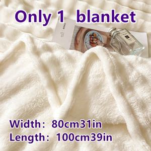 TEMU 소형 버블 플러시 담요, 낮잠용으로 완벽한 푹신한 플러시 담요. 선택할 수 있는 10가지 색상 중 당신이 좋아할 색상이 항상 있습니다. 양면 플러시 원단은 추가적인 보온성을 제공하며, 초극세사는 매우 부드럽고 피부에 친화적입니다