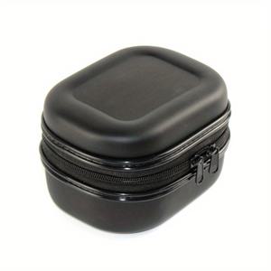 TEMU 낚시 릴 가방 스피닝릴 케이스 PU 소재 보호용 하드 쉘 충격 방지 방수 커버 낚시 태클 수납 케이스