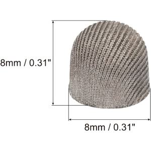 TEMU 10개입 5/6/7/8mm 펜 극세필 전도성 섬유 정전식 터치스크린용 펜촉 범용 교체용