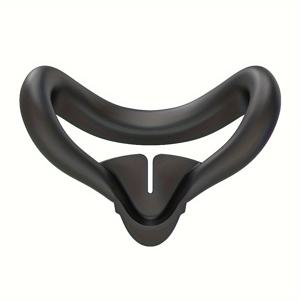 TEMU 메타 퀘스트 3 VR용 고품질 소프트 실리콘 얼굴 마스크, 4가지 색상, 땀 방지, 낙하 방지, 긁힘 방지, 방수 얼굴 보호 커버, 물로 세척 가능, 게임 경험 향상