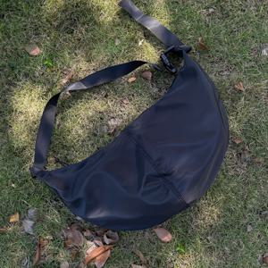 TEMU 남성용 대용량 크로스바디 백, 가볍고 접이식, 조절 가능한 숄더 스트랩 포함