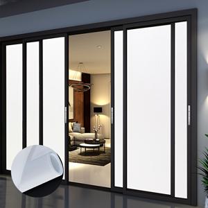 TEMU 1롤 프라이버시 프로스트 창문 필름, 비접착식 정전기 흡착 용지. 햇빛 차단, 자외선 차단, 열 제어 기능 제공. 가정 및 사무실의 덮개 및 장식에 적합.