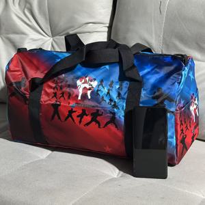 TEMU 유도 또는 태권도용 용량 맞춤 접이식 스포츠 및 훈련 숄더백