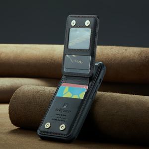 TEMU 다운 플립 카드 홀더 자석 버클 카드 홀더 아이폰 17/16/15/14/13/12/11 프로 맥스 플러스 에어, 가죽 지갑 자동차 흡착 기능, RFID 방지 도난 방지 기능, 스탠드 백 플립 카드 홀더 폰 케이스