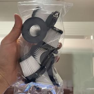 TEMU 무선 핸드헬드 차량용 진공청소기 필터 6개, 세척 및 재사용 가능한 PVC 필터 요소, 소형 가정용 핸드헬드 진공청소기, 범용 교체 부품, 여러 핸드헬드 진공청소기 호환, 플라스틱 차량용 진공청소기 필터 교체 키트