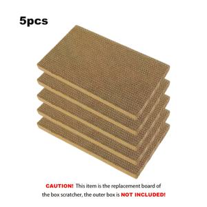 TEMU 1세트 인터랙티브 캣 스크래처 세트 - 골판지 상자와 실내 애완용 장난감, 재미와 스크래칭을 위한